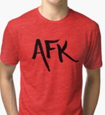 AFK - Black Tri-blend T-Shirt