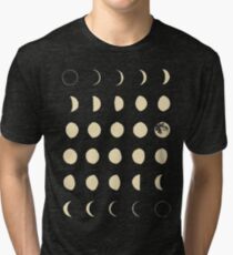 Moon Phases Tri-blend T-Shirt