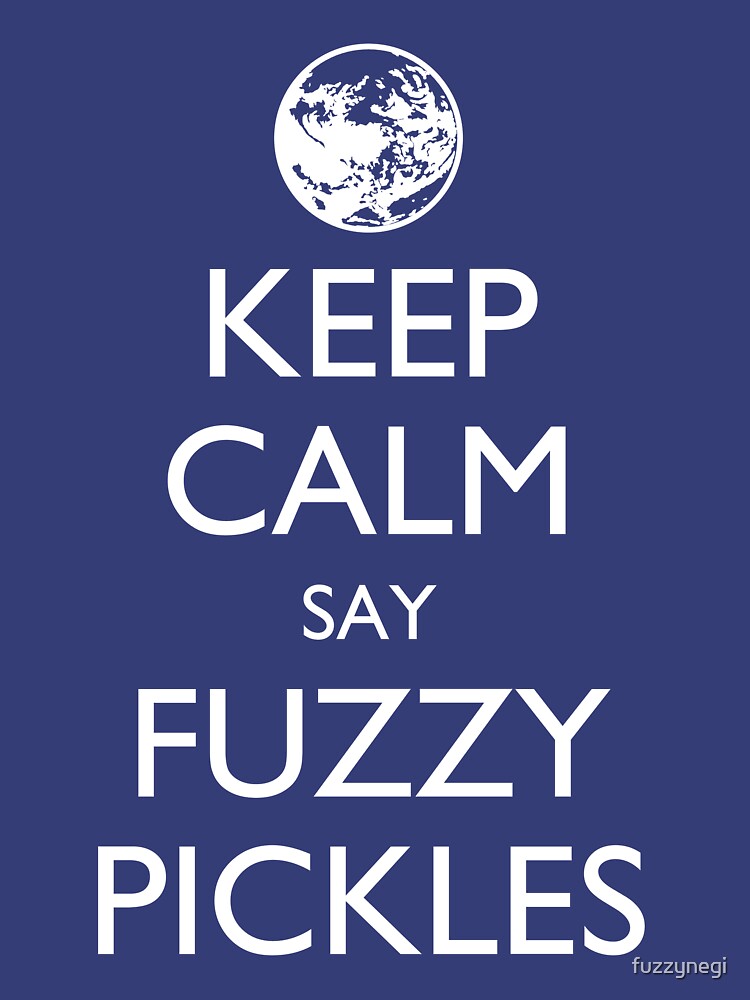 fuzzy pickle tshirts