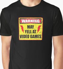 Gamer Warning Graphic T-Shirt