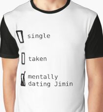 BTS - Mentally Dating Jimin Graphic T-Shirt
