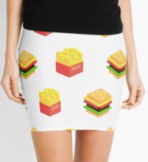 Burger x Fries Mini Skirt