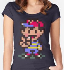 Ness - Earthbound Women's Fitted Scoop T-Shirt