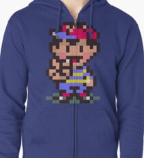 Ness - Earthbound Zipped Hoodie