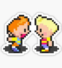 Young Lucas & Claus - Mother 3 Sticker