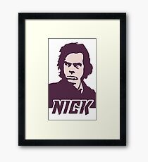 nick cave Framed Print