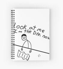 Cuaderno de espiral Mírame, soy el DM ahora.