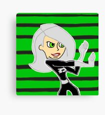 Kim Possible as Danny Phantom Canvas Print
