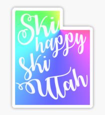 ski utah Sticker