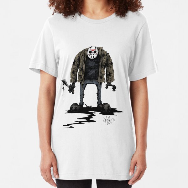 Jason Vorhees Slim Fit T-Shirt