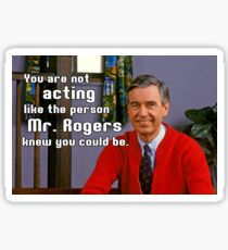Mr. Rogers Sticker