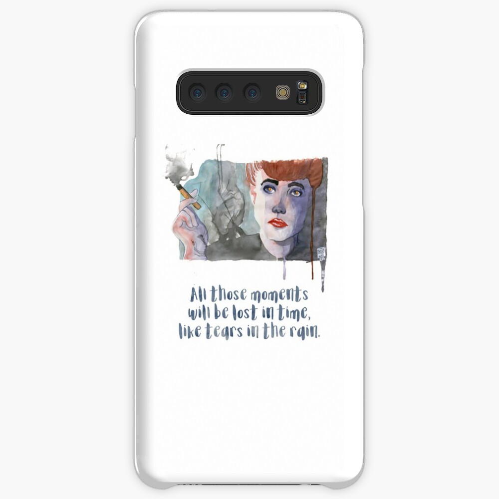 Coque et skin adhésive Samsung Galaxy « Rachel - Blade Runner - Aquarelle»