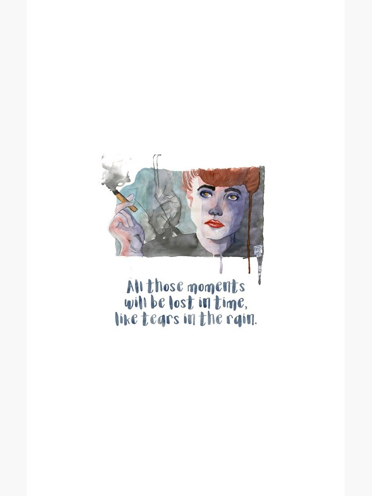 « Rachel - Blade Runner - Aquarelle » par Zosmala
