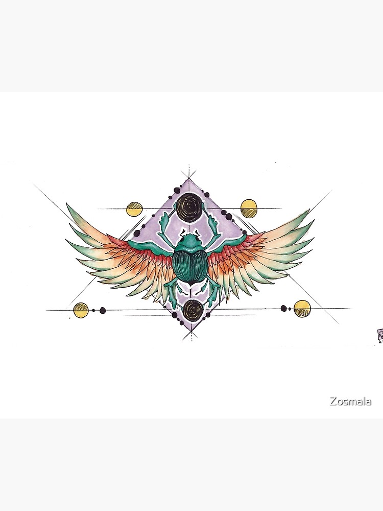 « Mighty beetle - Watercolor » par Zosmala