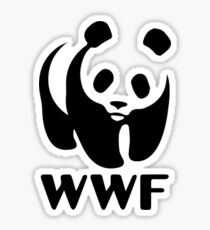 ORYXS Men's World Wildlife Fund Wwf Logo T-Shirt Sticker