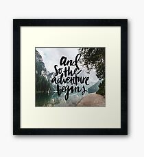 Adventure Framed Print