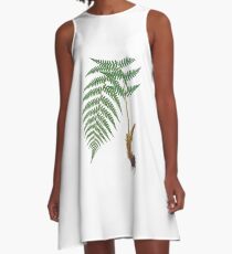 Vintage - TIR-Fern A-Line Dress