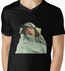 M I A W A L L A C E Men's V-Neck T-Shirt