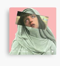 M I A W A L L A C E Metal Print