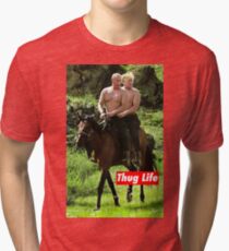 Thug Life Tri-blend T-Shirt