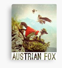 Austrian Fox Metal Print