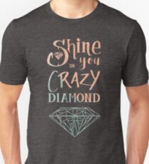 Shine on you crazy diamond - Watercolor Unisex T-Shirt