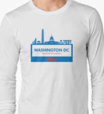 Washington DC Capital Shirt Long Sleeve T-Shirt