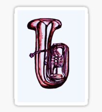 Tuba Sticker