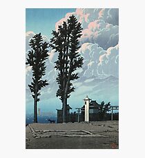 Kawase Hasui - Kanda Myojin Shrine After The Earthquake Fire Photographic Print