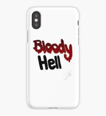 Bloody Hell / Joe Sugg iPhone Case/Skin