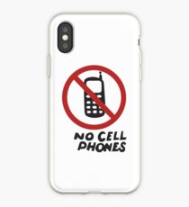 Luke's Diner No Cell Phones t-shirt - Gilmore Girls, Stars Hollow, Rory, Lorelai, The WB iPhone Case