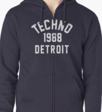Techno Zipped Hoodie