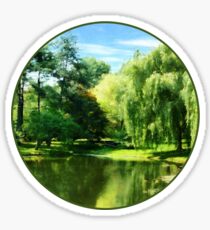 Willow By the Lake Sticker