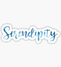 Serendipity Sticker