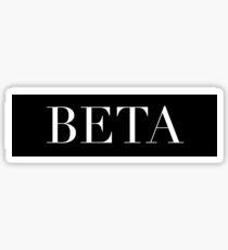 Black Bar Sticker