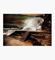 The gathering storm Photographic Print