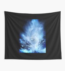 Jon Snow and Ghost - Game of thrones - Winter is here Wall Tapestry