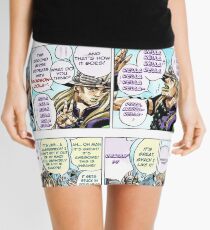 JoJo's Bizzare Adventure Cheese Song Mini Skirt