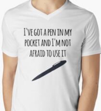 I've got a pen in my pocket Men's V-Neck T-Shirt