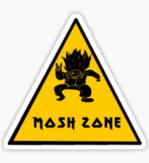Metal Mosh Zone Sticker