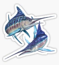 Striped Marlin Sticker