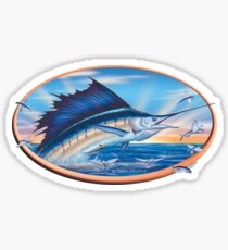 Sailfish Sunrise Sticker