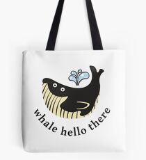 Whale Hello There Tote Bag