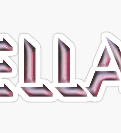 Ella Name: Stickers | Redbubble