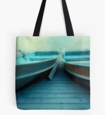 Row Boats At Pyramid Lake Tote Bag
