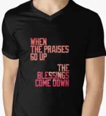 BLESSINGS. Men's V-Neck T-Shirt