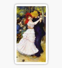 Renoir Auguste - Dance At Bougival 1883 Sticker