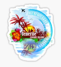 Tenerife Canary Island Sticker