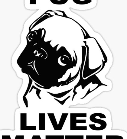 black pugs matter black pugs matter stickers redbubble black pugs matter black pugs matter stickers redbubble