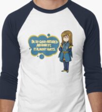 Good-Natured Necromancer Men's Baseball ¾ T-Shirt